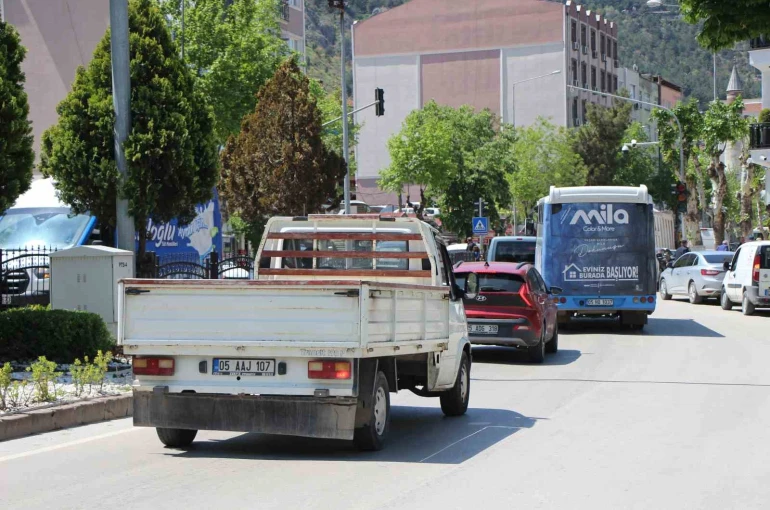 Amasya’da taşıt sayısı 166 bini geçti