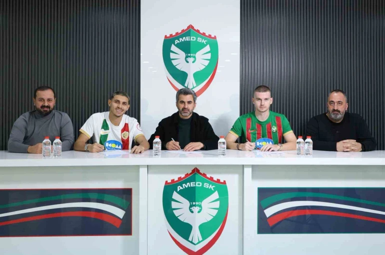 Amed Sportif Faaliyetler, Oleksandr Syrota ve Zdravko Dimitrov’u kadrosuna kattı