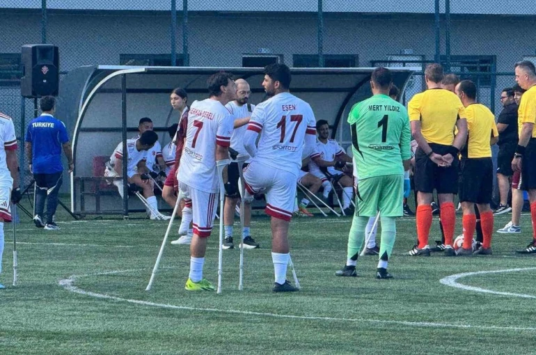 Ampute Futbol Milli Takımı, Polonya’ya 4-2 mağlup oldu