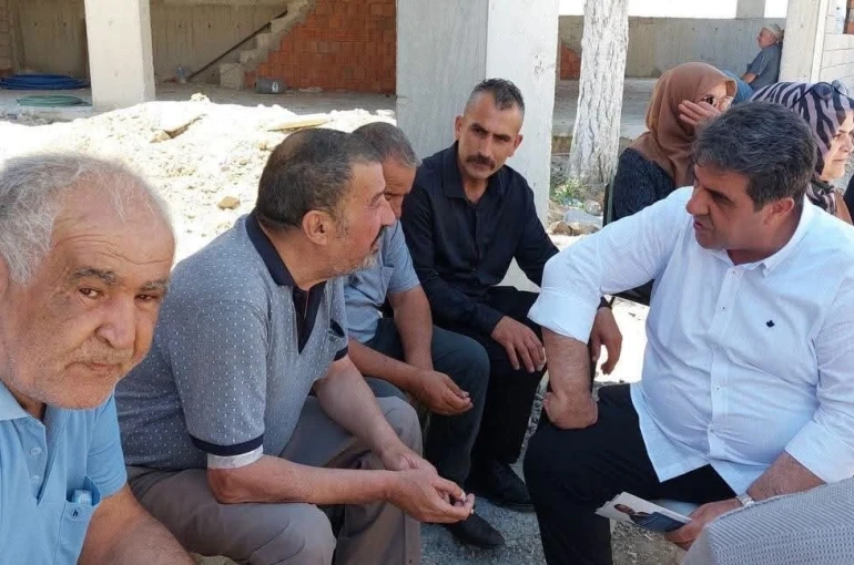 Anahtar Parti İl Başkanı Kaya, Çiçekdağı’nda talep ve önerileri dinledi