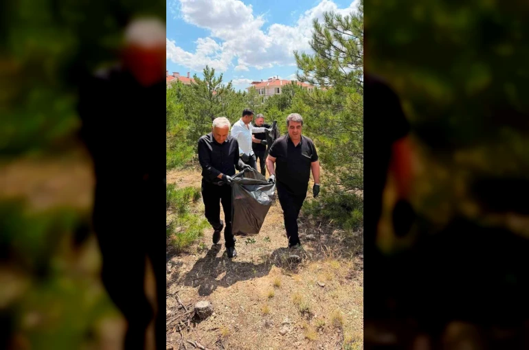 Anahtar Parti Kırşehir Teşkilatı orman temizliği seferberliğine katıldı