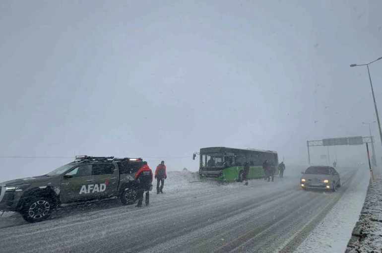 Ani tipi kazaya neden oldu, yardıma ekipler koştu