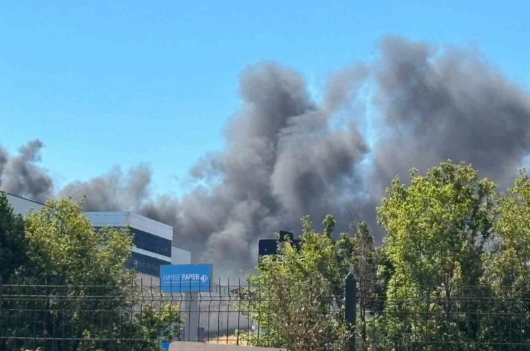 Ankara’da depo yangını söndürüldü