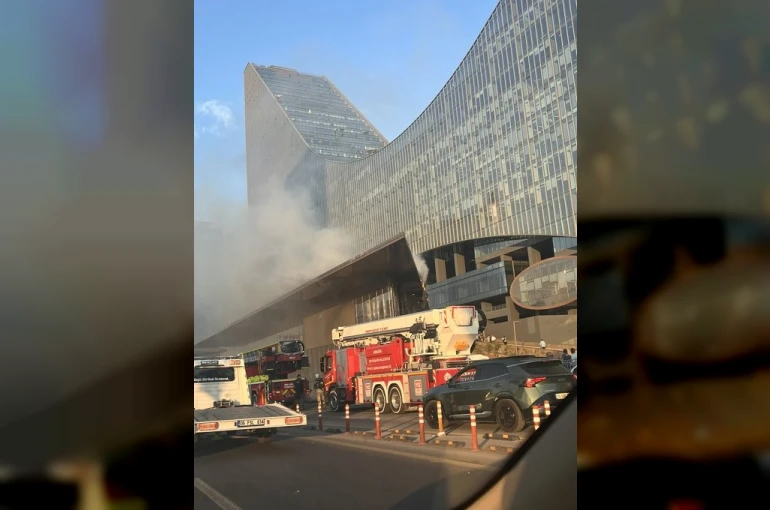 Ankara’da iş yerinde çıkan yangın söndürüldü
