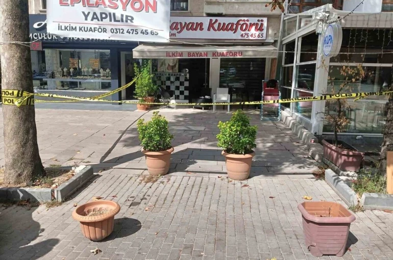 Ankara’da kuaför dükkanına pompalı tüfekli saldırı: 1 yaralı