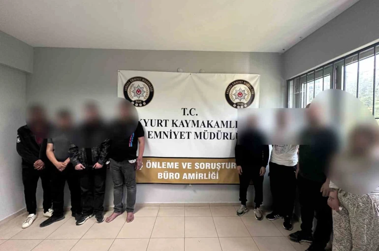 Ankara’da narkotik operasyonunda 9 şüpheli gözaltına alındı