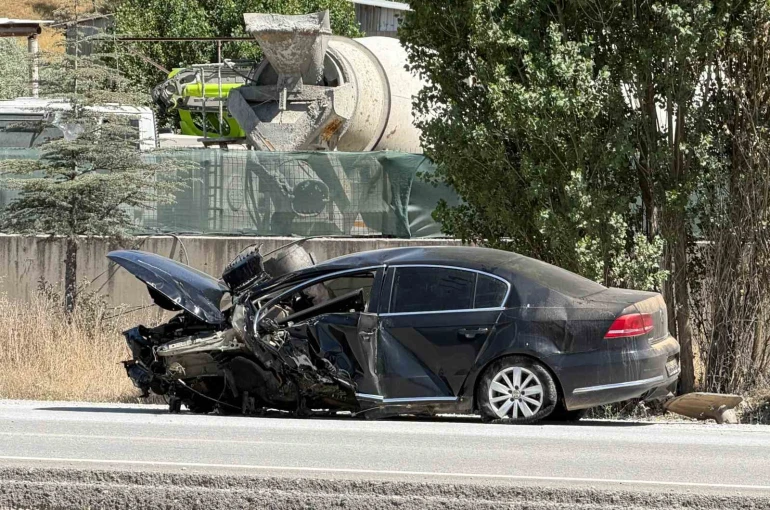 Ankara’da trafik kazası: 3 yaralı