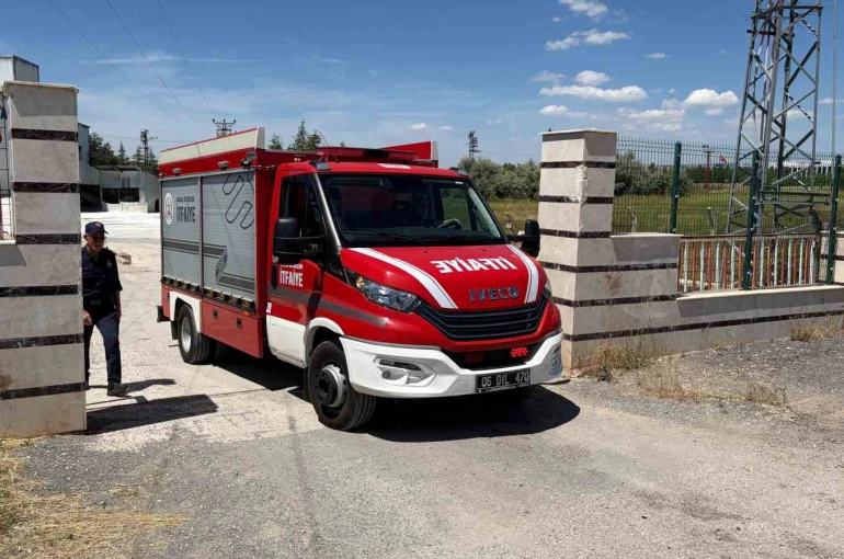 Ankara’daki fabrika yangını söndürüldü