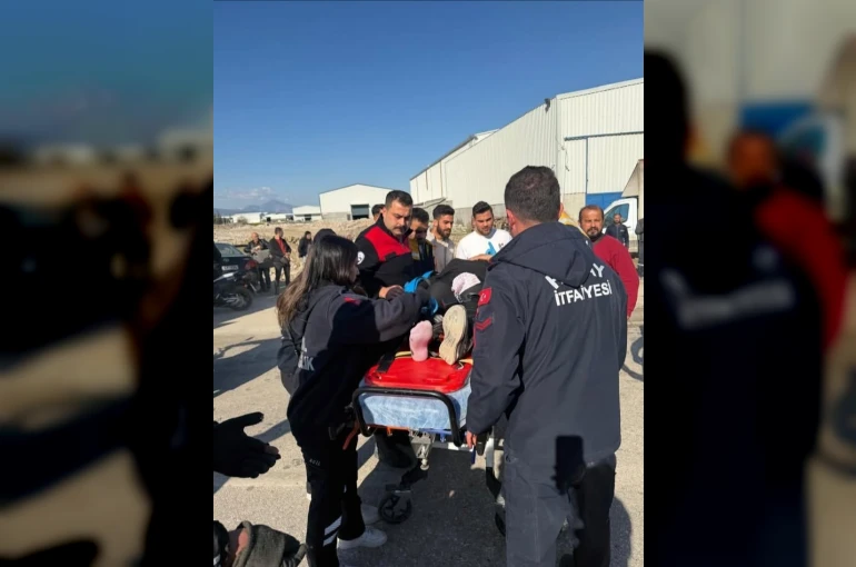 Antakya’da trafik kazası: 1 yaralı