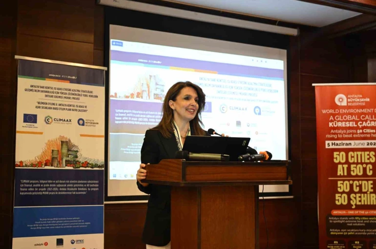 Antalya Büyükşehir Belediyesi, CLIMAAX Projesi kapsamında çalıştay düzenledi