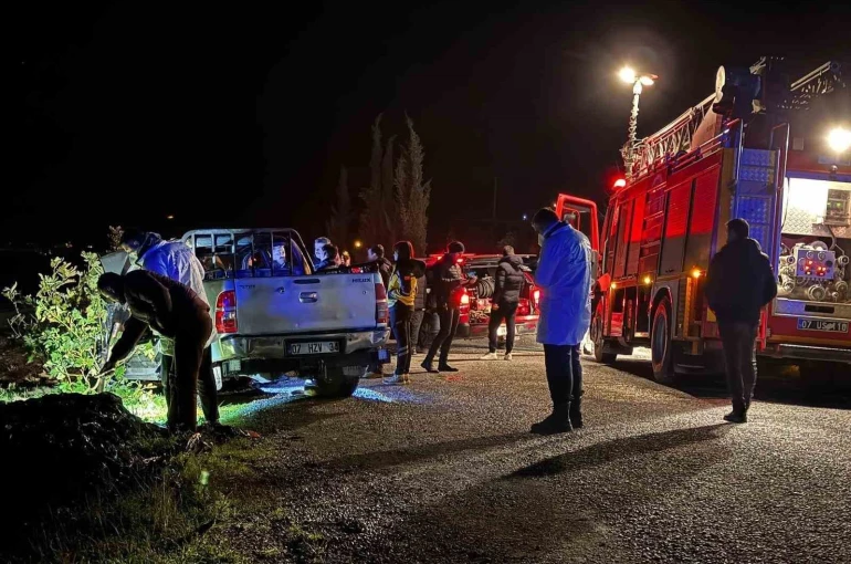 Antalya’da araç içinde bulunan yanmış ceset olayında yeni detaylar ortaya çıktı