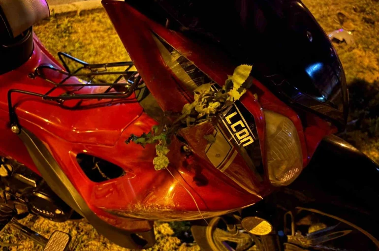Antalya’da kontrolden çıkan motosikletin sürücüsü hayatını kaybetti