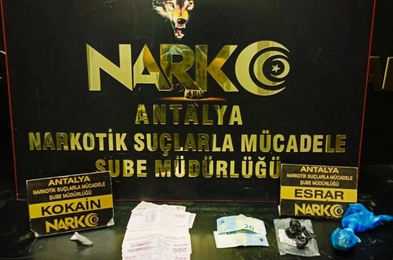 Antalya’da son 1 haftada uyuşturucu suçundan 19 kişi tutuklandı