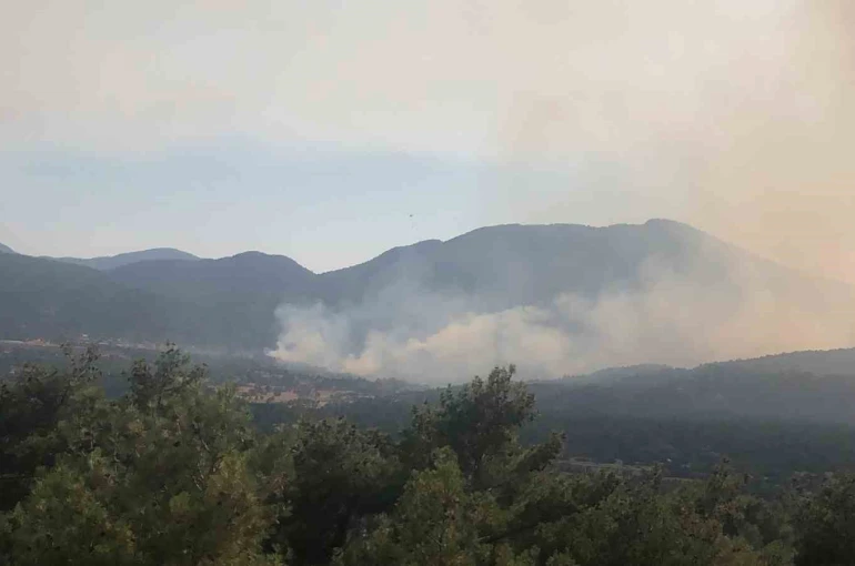 Antalya’daki orman yangınına müdahale sürüyor