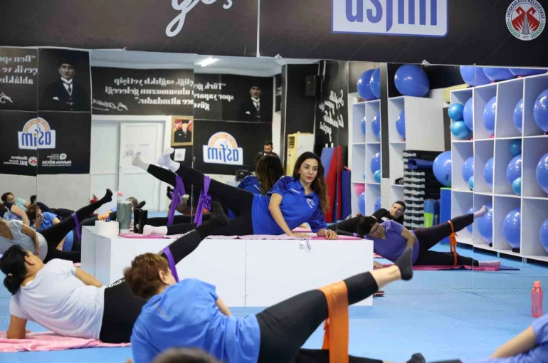 Antalyalılardan ücretsiz spor kurslarına ilgi
