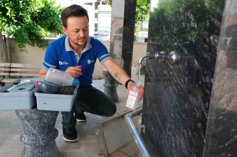 Antalya’nın içme suyu güvenliği için 19 ilçede 264 farklı noktadan su analizi yapılıyor