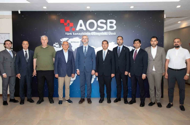 AOSB Yönetimi, Ukrayna heyetiyle işbirliği ve yatırımı görüştü