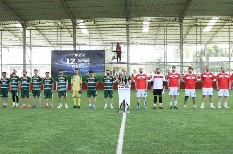 AOSB’de futbol şöleni finalle taçlandı