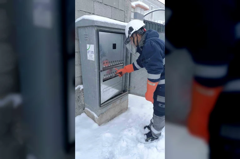 Aras EDAŞ’tan yeni yıla kesintisiz enerji mesaisi