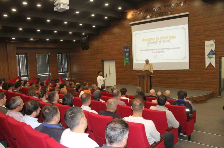 Aras Elektrik çalışanları bayramlaşma programında buluştu
