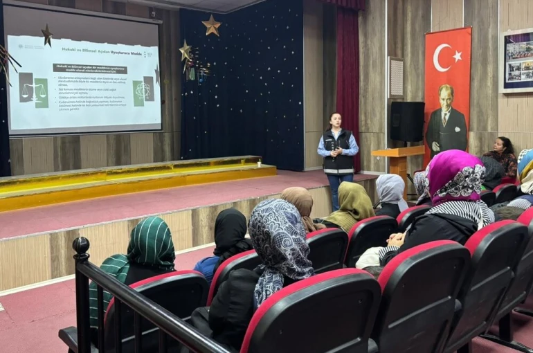 Ardahan’da anneler uyuşturucu konusunda bilgilendirildi