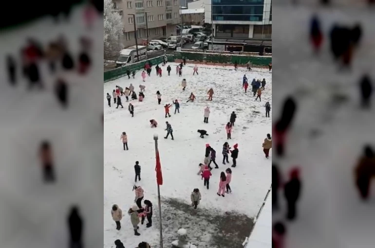 Ardahan’da taşımalı eğitime kar engeli