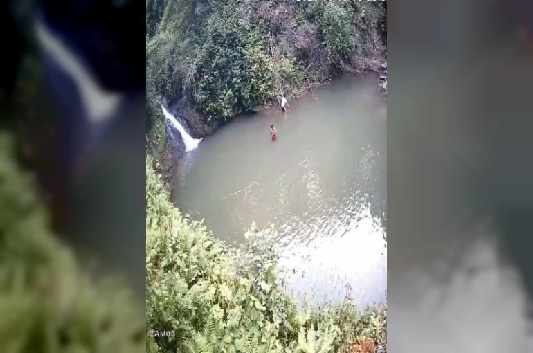 Arhavi’de gölette boğulan 2 din görevlisinin son görüntüleri ortaya çıktı