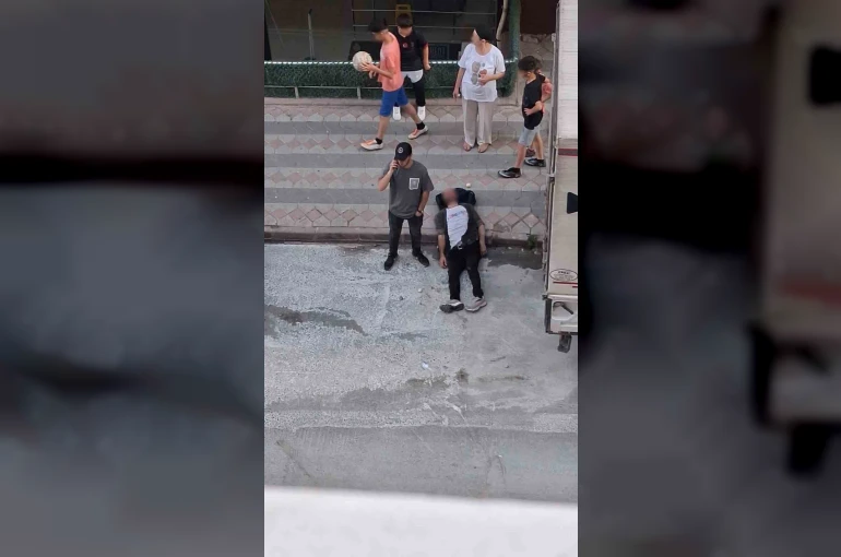 Arnavutköy’de akıl almaz anlar: Kafasını defalarca kamyonet kasasına vurup kendisini bayılttı