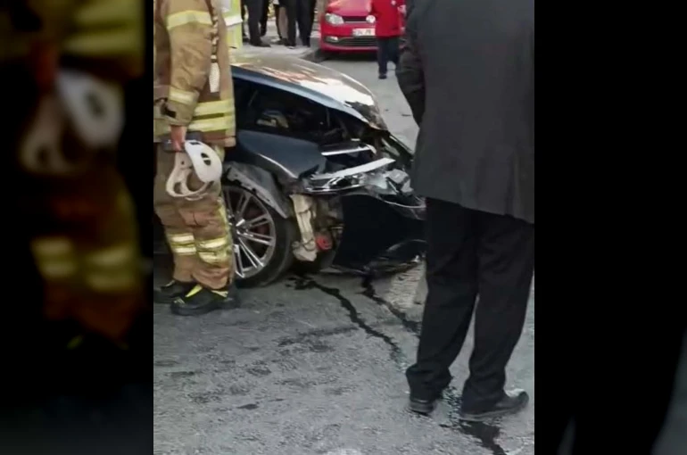 Arnavutköy’de feci kaza: 1 yaralı