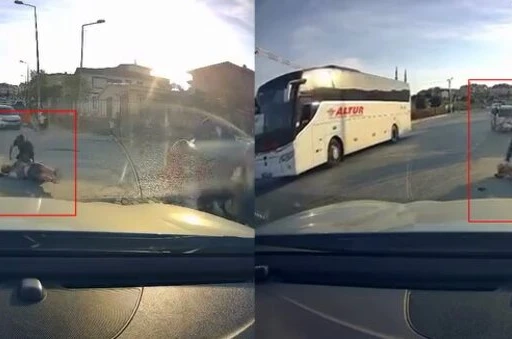 Arnavutköy’de okul çıkışında iki veli tartıştı, taraflardan biri diğerine yumruklarla saldırdı