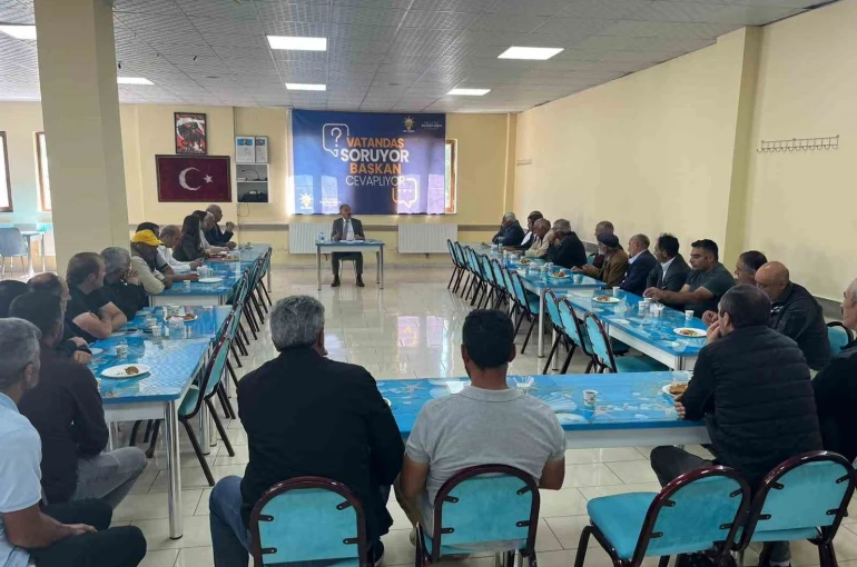 Arpaçay’da "Vatandaş Soruyor, Başkan Cevaplıyor" buluşmalarının 2’incisi gerçekleştirildi