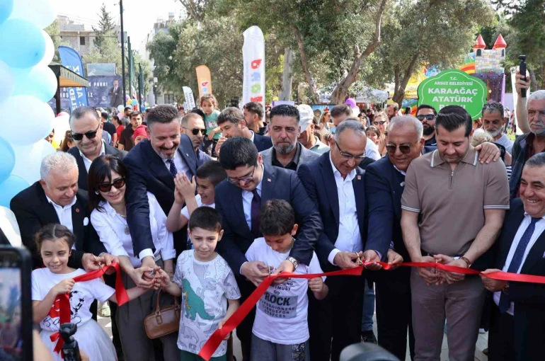 Arsuz’da Atatürk Parkı’nın açılışı gerçekleştirildi