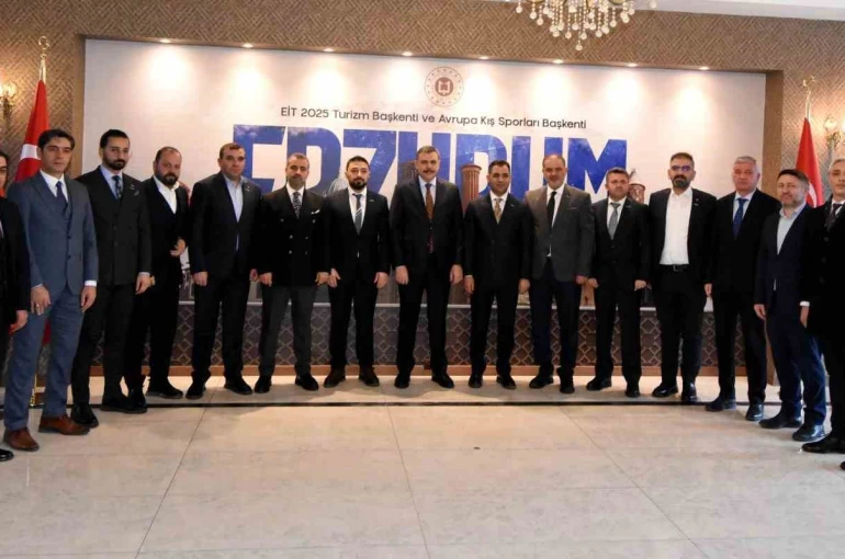 ASKON’dan Erzurum Valisi Çiftiçi’ye istişare ziyareti