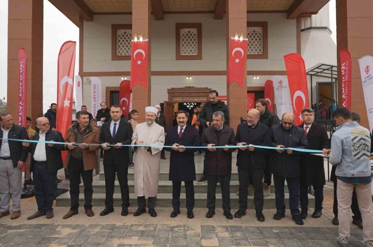 Asrın felaketinin ardından Hatay’da 119’uncu cami ibadete açıldı