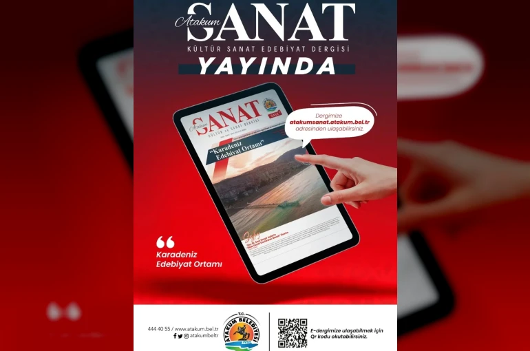 Atakum Belediyesinin ilk dijital sanat dergisi yayında