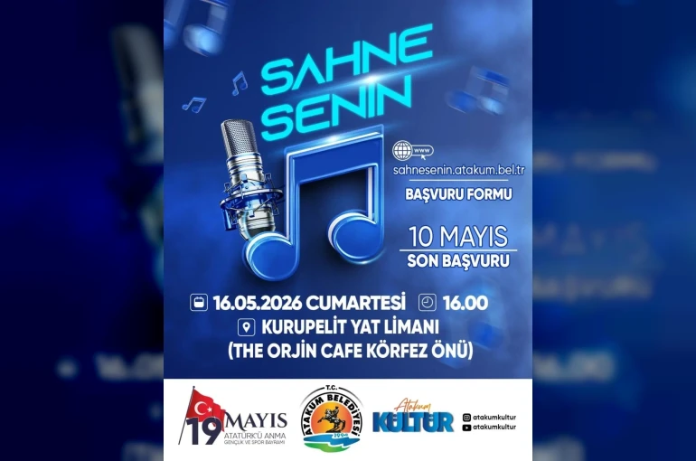Atakum’da 19 Mayıs’ta sahne gençlerin