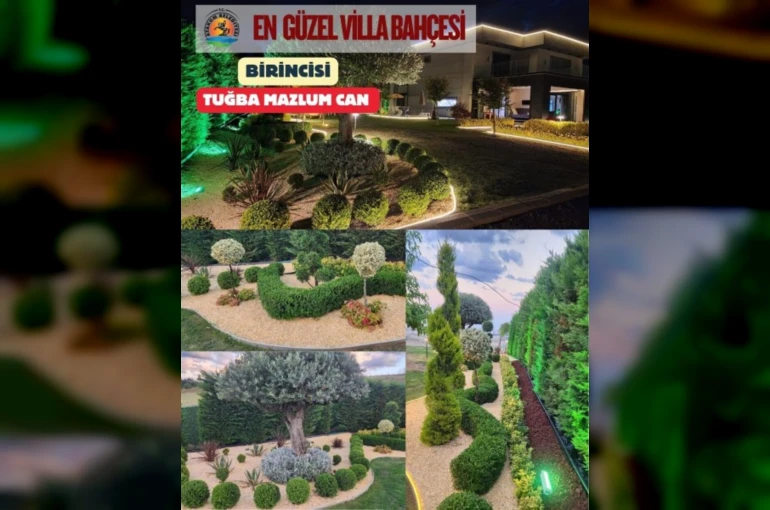 Atakum’un peyzaj şampiyonları açıklandı