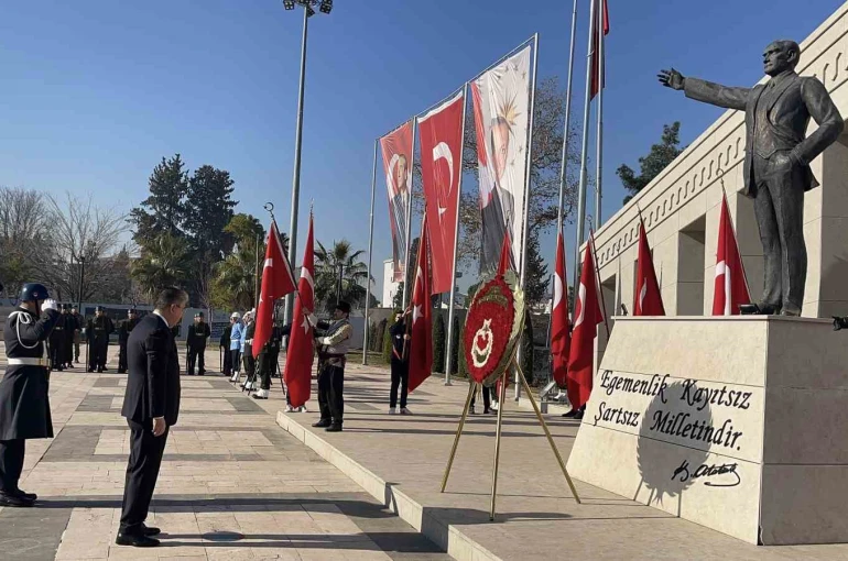Atatürk’ün Osmaniye’ye gelişinin 101’inci yıl dönümü kutlandı