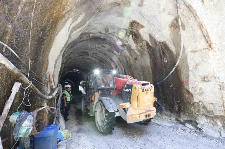 Atık su tüneli projesinde kazı çalışmaları yüzde 92’ye ulaştı