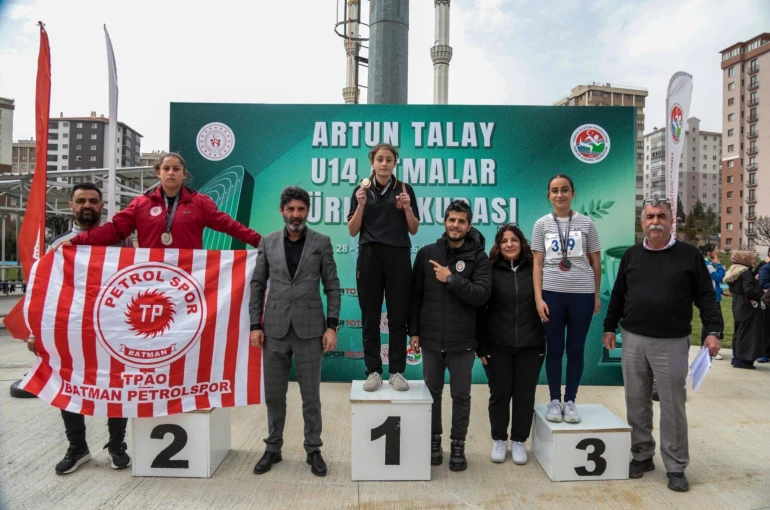 Atmalar Türkiye Kupası’nda Kayseri’ye 3 madalya