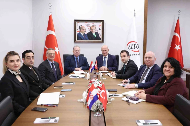 ATO Başkanı Baran: "Hırvatistan ile ticaret hacmimizi 5 milyar dolara taşımayı hedefliyoruz"
