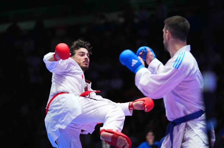 Avrupa Karate Şampiyonası’ndan erkek takım kumitede gümüş madalya 
