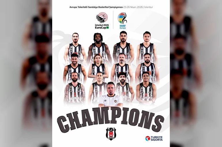 Avrupa Tekerlekli Sandalye Basketbol Şampiyonası’nda şampiyon Beşiktaş