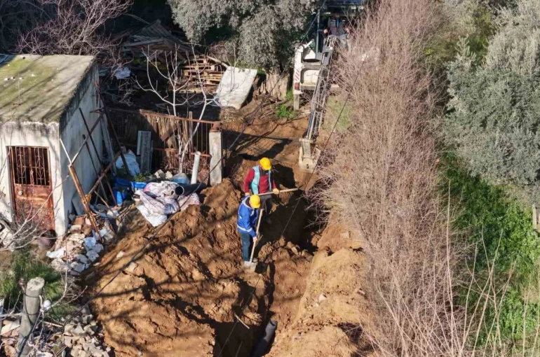 Aydın Büyükşehir Belediyesi’nden Nazilli’ye altyapı yatırımı