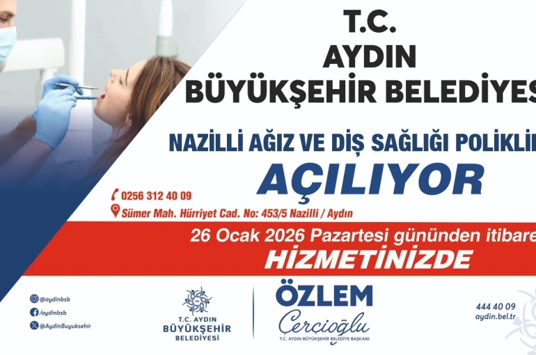 Aydın Büyükşehir Belediyesi’nden Nazilli’ye önemli sağlık yatırımı