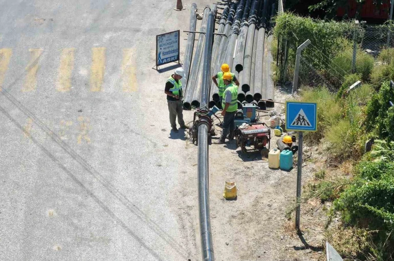 Aydın Büyükşehir Belediyesi’nden Söke’ye altyapı yatırımı