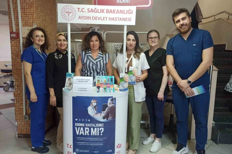 Aydın Devlet Hastanesi’nde prostat kanserine dikkat çekildi