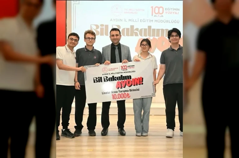 Aydın Fen Lisesi il birincisi oldu