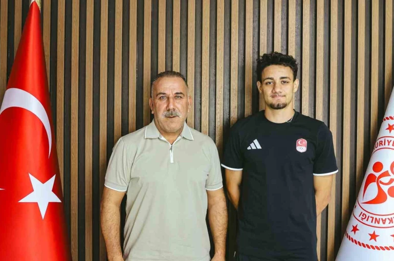 Aydın Gençlik ve Spor İl Müdürü Yığmatepe, dünya 7’ncisi milli sporcuyu ağırladı 