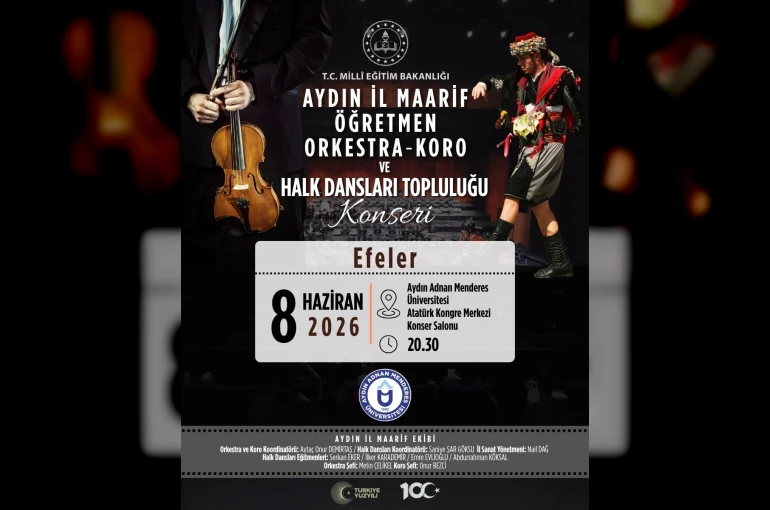Aydın İl Maarif Korosu sanatseverlerle buluşuyor
